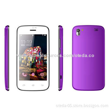 3G Smartphones, MTK6572W Dual-core 1GHz Processor/Capacitance Screen/Wi-Fi AP/3G/WCDMA+GSM/Dual-SIMNew